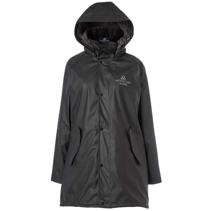 Veste de pluie doublée Spirit Noir dans le groupe Vêtements d'équitation / Manteaux & Vestes / Imperméables chez Equinest (03381Sv_r)