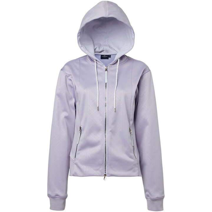 Hoodie Starla Zip Violet dans le groupe Vêtements d'équitation / Pulls chez Equinest (04582078PU_r)