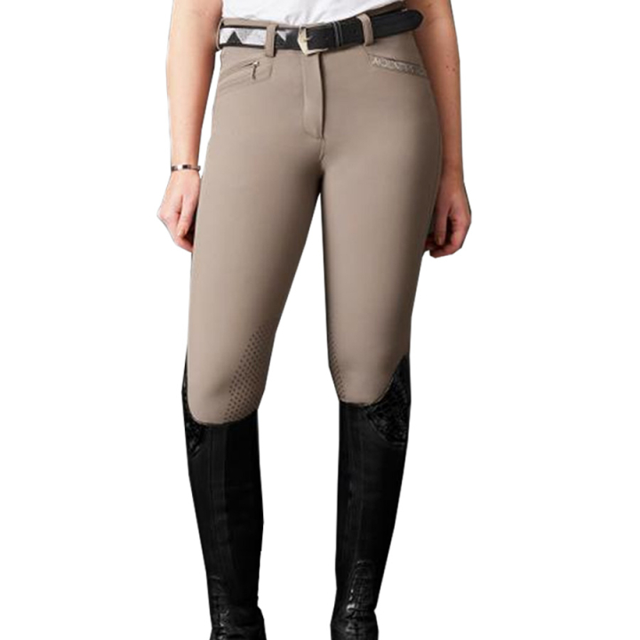Pantalon d'équitation Esther Taupe dans le groupe Vêtements d'équitation / Pantalons d'équitation / Pantalons d'équitation chez Equinest (05325Be_r)