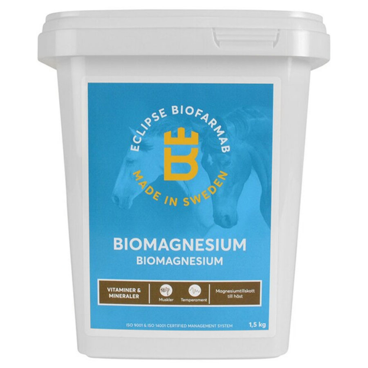 BioMagnésium 1,5 kg  dans le groupe Compléments alimentaires / Compléments alimentaires pour chevaux / Vitamines & Minéraux chez Equinest (0646)