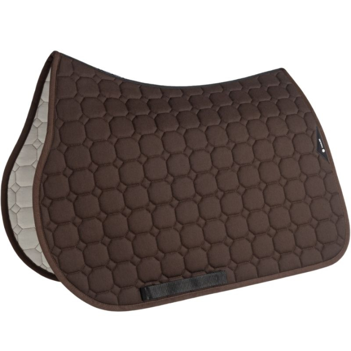 Tapis de selle de saut Octagon Marron dans le groupe Équipement cheval / Tapis de selle / Tapis de selle mixte & Tapis de selle de saut chez Equinest (072001011Br_r)