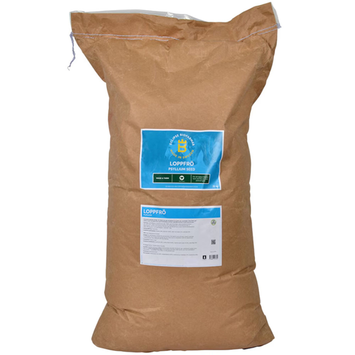 Graines de psyllium 25 kg  dans le groupe Compléments alimentaires / Compléments alimentaires pour chevaux / Estomac & Digestion chez Equinest (0770)