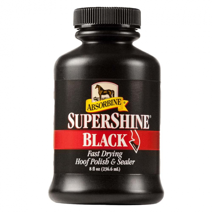 Vernis à sabot Supershine 236 ml Noir dans le groupe Produits de soins / Soin du sabot chez Equinest (0809SV)