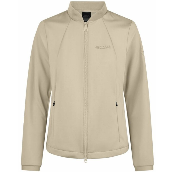 Veste polaire Athleisure Beige dans le groupe Vêtements d'équitation / Manteaux & Vestes / Vestes d'équitation chez Equinest (10400110BE_r)