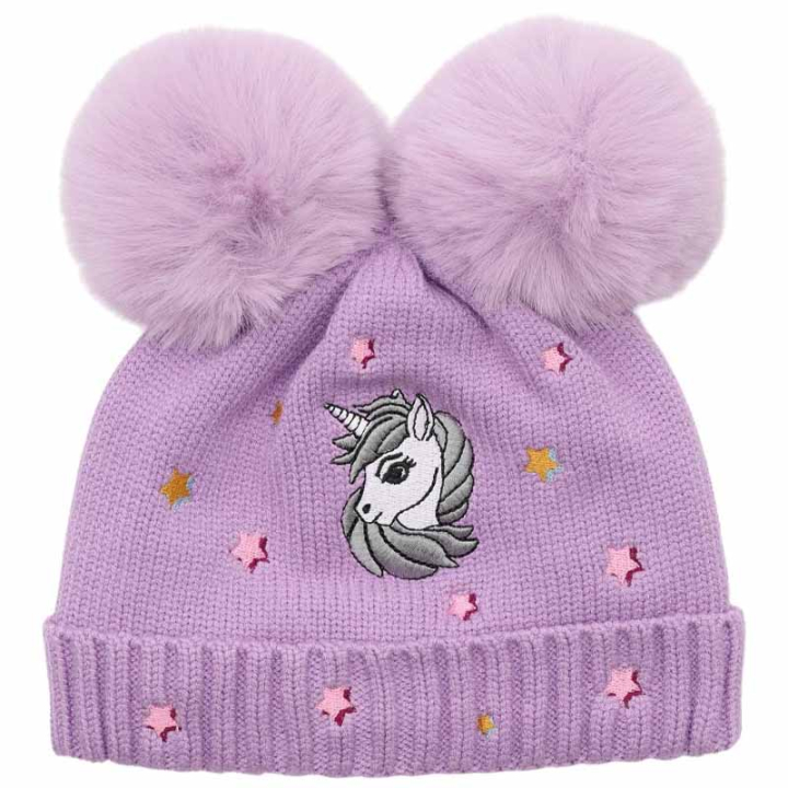 Bonnet Enfants/Junior Sif Unicorn Violet dans le groupe Vêtements d'équitation / Bonnet & Casquette / Casquettes chez Equinest (10445001834PU)