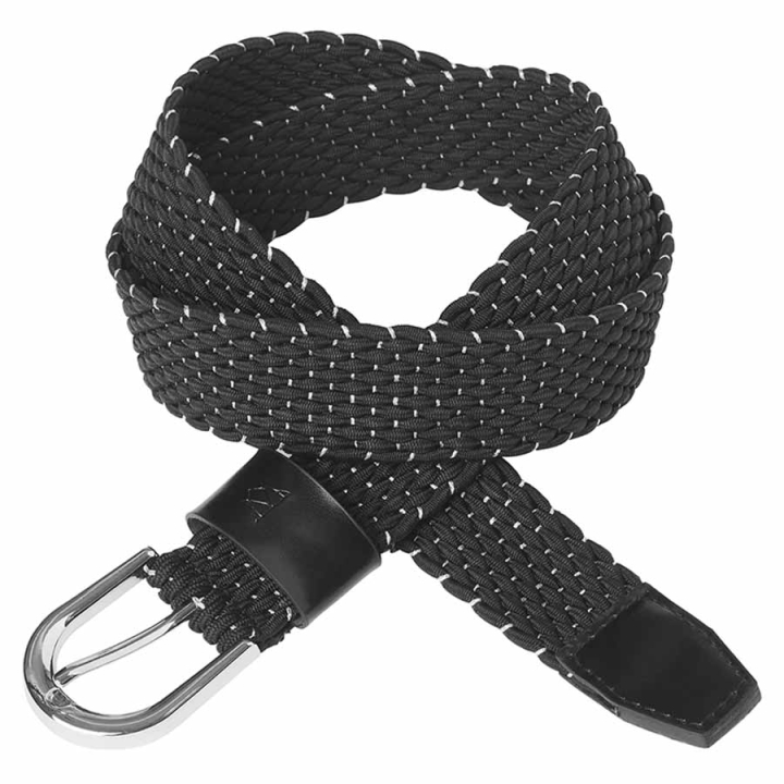 Ceinture Tri-Color Noir/Argent dans le groupe Vêtements d'équitation / Accessoires / Ceintures chez Equinest (108113019BASI)