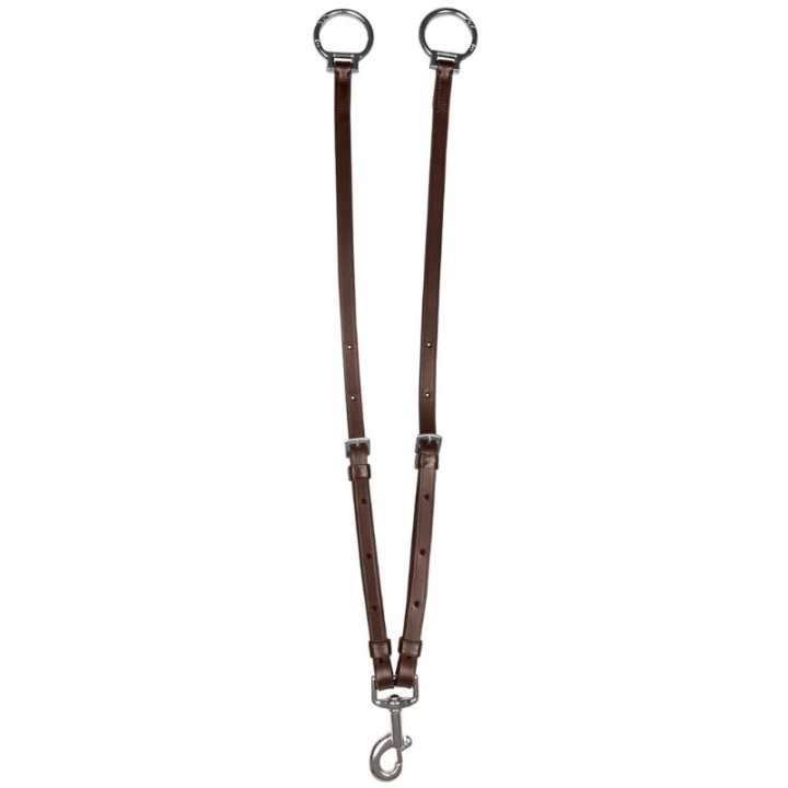 Martingale courte Snap Rings X-Line Marron Full dans le groupe Équipement cheval / Martingales & Enrênements / Martingales chez Equinest (108330WBBR-FU)