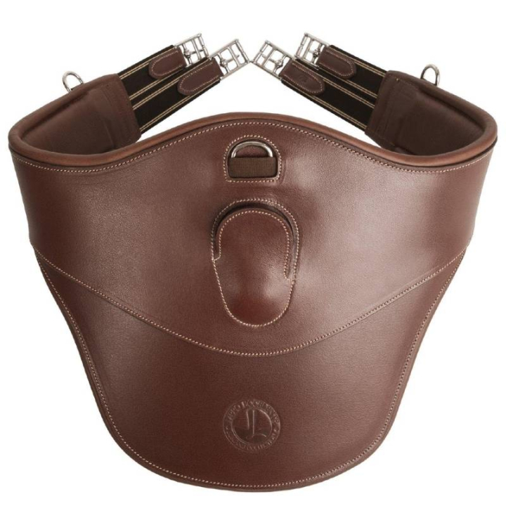 Sangle bavette Eccelente Marron dans le groupe Équipement cheval / Sangles bavette / Protège-ventre & Sangles de saut d'obstacles chez Equinest (110212BR_r)
