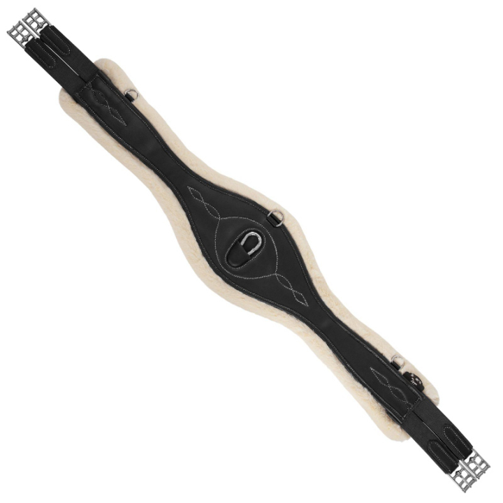 Sangle de selle Anatomisk Smart Synthetic Noir dans le groupe Équipement cheval / Sangles bavette / Sangles tout usage chez Equinest (113211BA_r)