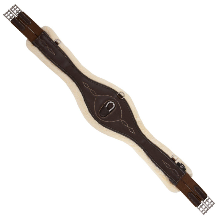 Sangle de selle Anatomisk Smart Synthetic Marron dans le groupe Équipement cheval / Sangles bavette / Sangles tout usage chez Equinest (113311BR_r)