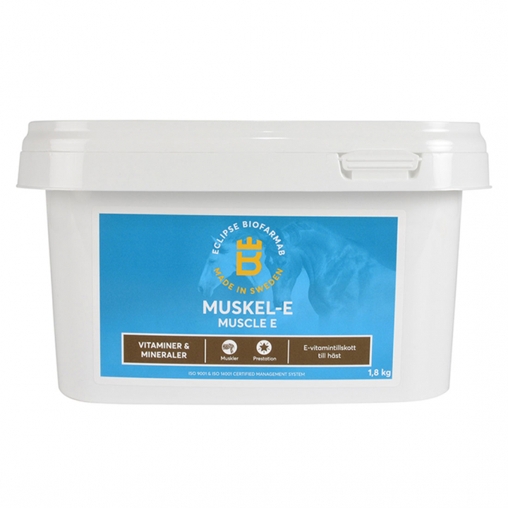 Muskel-E 1,8 kg dans le groupe Compléments alimentaires / Compléments alimentaires pour chevaux / Muscles chez Equinest (1137-1_8KG)