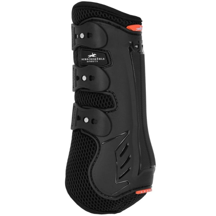 Guêtres de dressage Air Flow Front Noir dans le groupe Équipement cheval / Protections des Membres / Guêtres fermées & Guêtres de dressage chez Equinest (1201000283BA_r)