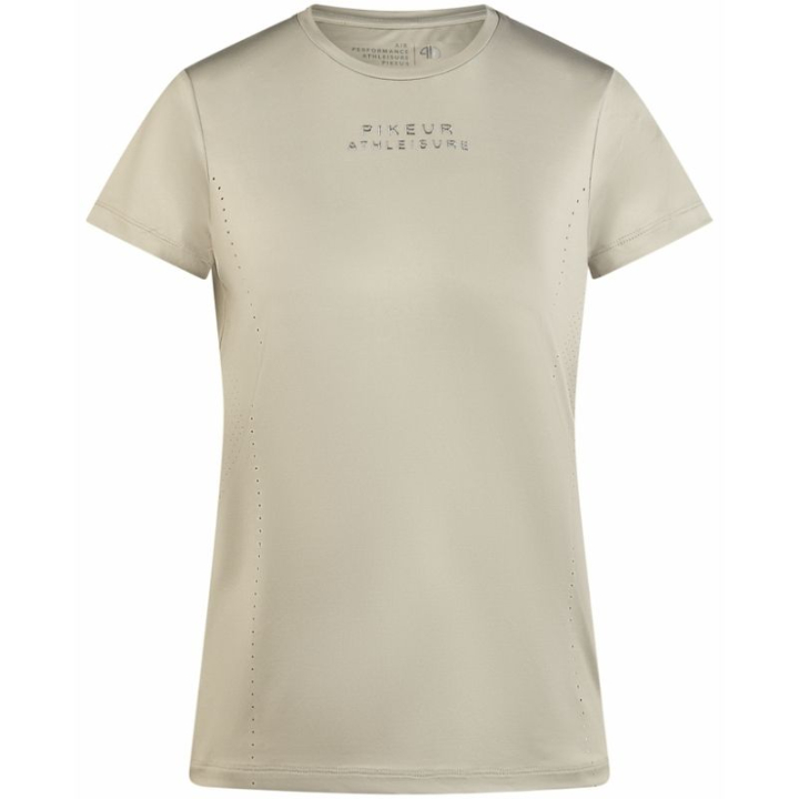 Chemise d'équitation Function Athleisure Beige dans le groupe Vêtements d'équitation / T-shirts & Hauts d'équitation / T-shirts chez Equinest (12410023BE_r)
