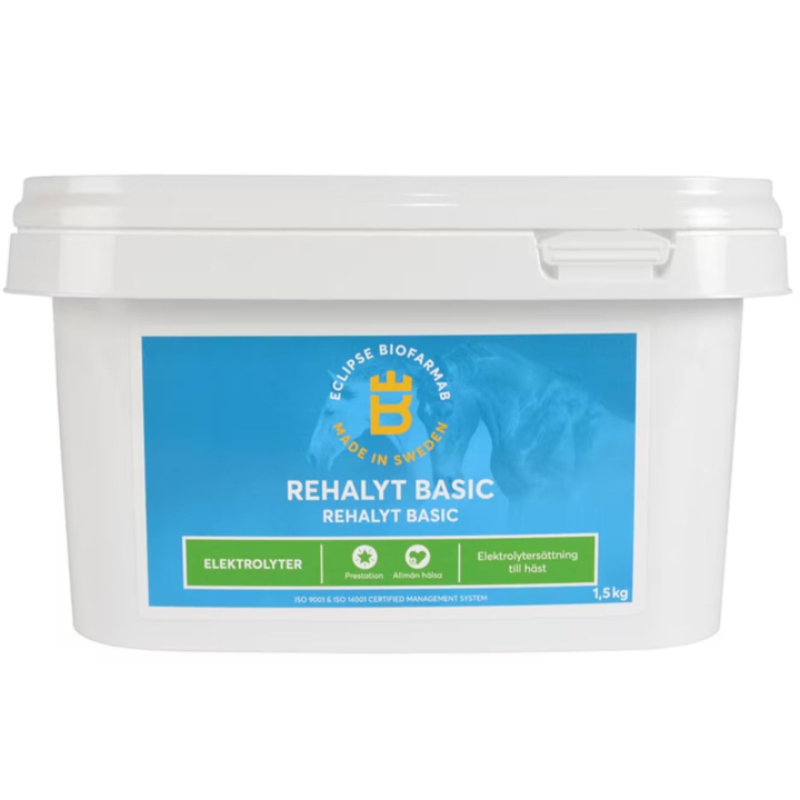 Rehalyt Basic 1,5kg dans le groupe Compléments alimentaires / Compléments alimentaires pour chevaux / Performance chez Equinest (1252NE)