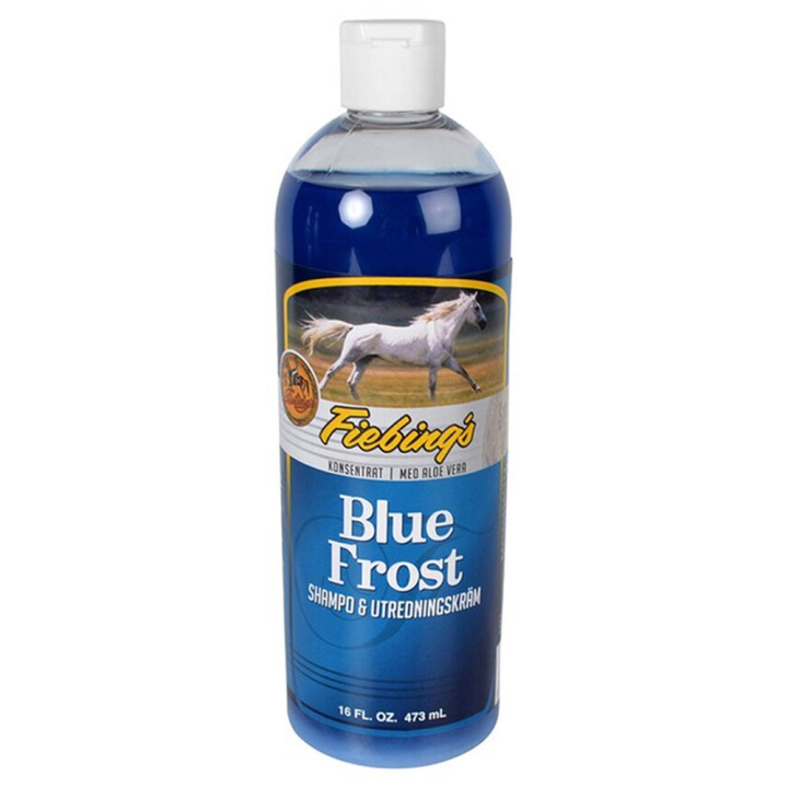 Shampoing pour chevaux gris Blue Frost 473ml dans le groupe Produits de soins / Soin du pelage / Shampoing & Après-shampoing chez Equinest (1288-473)