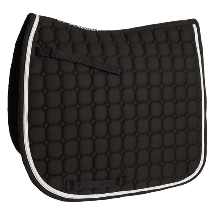 Tapis de selle dressage Octagon Quilt Noir dans le groupe Équipement cheval / Tapis de selle / Tapis de selle dressage chez Equinest (132014BA_r)