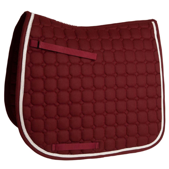 Tapis de selle dressage Octagon Quilt Bordeaux dans le groupe Équipement cheval / Tapis de selle / Tapis de selle dressage chez Equinest (132044WN_r)