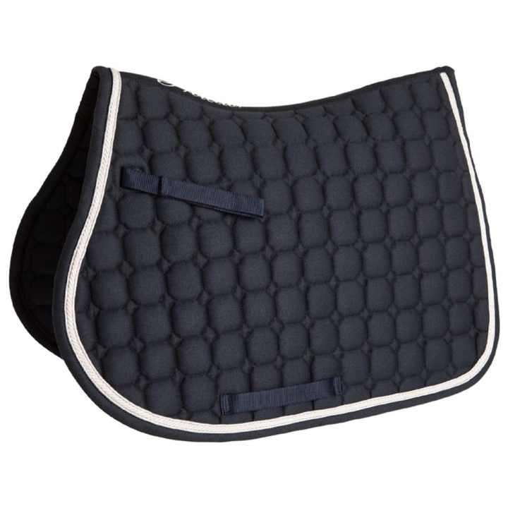 Tapis de selle Octagon Quilt Bleu Marine dans le groupe Équipement cheval / Tapis de selle / Tapis de selle mixte & Tapis de selle de saut chez Equinest (132224nan_r)