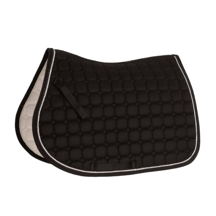 Tapis de selle Zari Shine Noir/Argent dans le groupe Équipement cheval / Tapis de selle / Tapis de selle mixte & Tapis de selle de saut chez Equinest (133214BASI_r)
