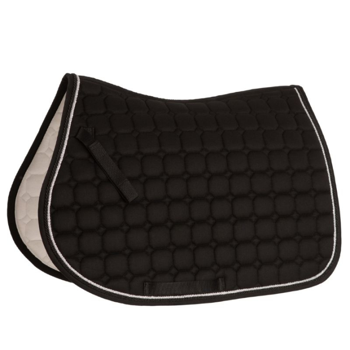 Tapis de selle Zari Shine Noir/Argent dans le groupe Équipement cheval / Tapis de selle / Tapis de selle mixte & Tapis de selle de saut chez Equinest (133214BASI_r)