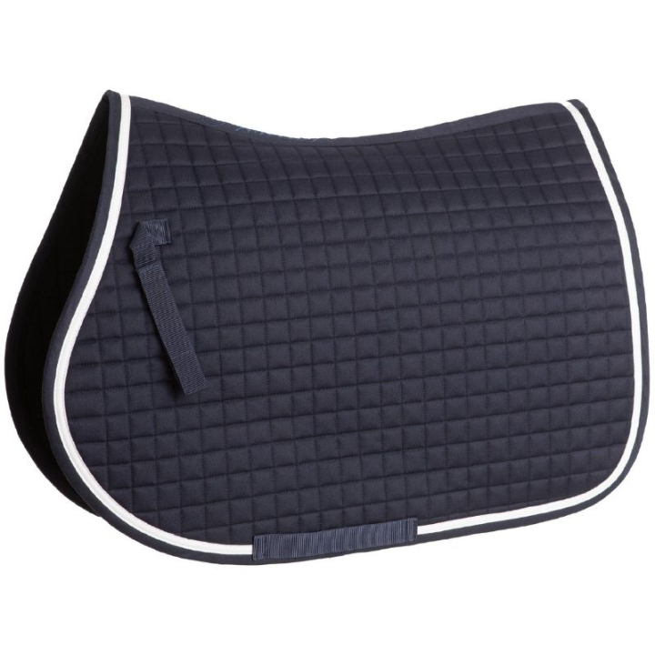 Tapis de selle Classico Bleu Marine dans le groupe Équipement cheval / Tapis de selle / Tapis de selle mixte & Tapis de selle de saut chez Equinest (133624NA_r)