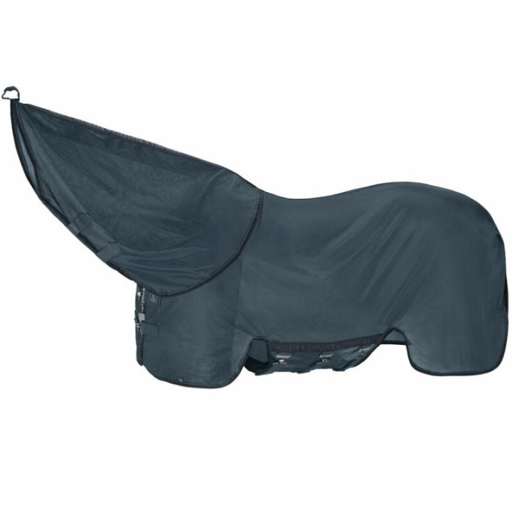Couverture Anti-Mouches Detatch Neck Classic Sports Vert dans le groupe Couvertures cheval / Couvertures anti-mouches & anti-eczéma chez Equinest (13507637GN_r)
