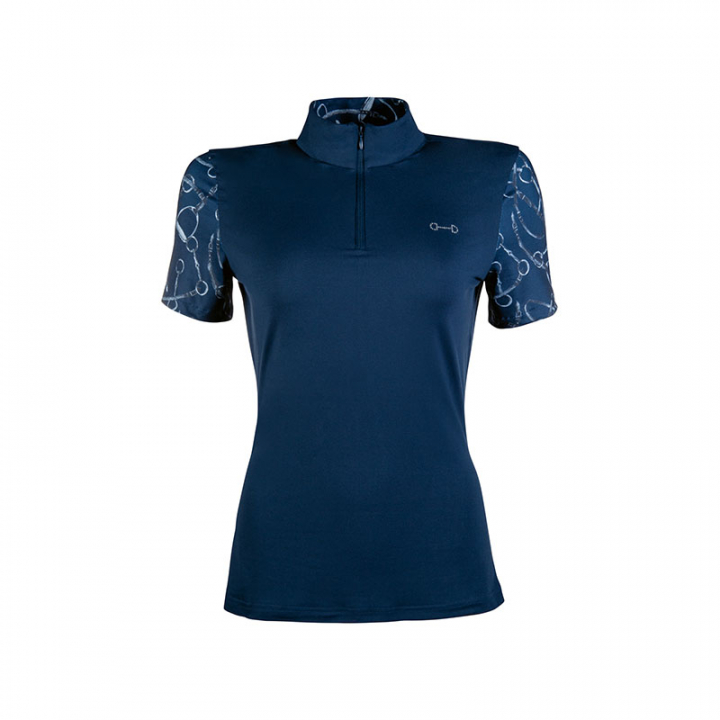 T-Shirt Monaco Style Bleu Marine dans le groupe Vêtements d'équitation / T-shirts & Hauts d'équitation / Tee shirts chez Equinest (13524Ma_r)