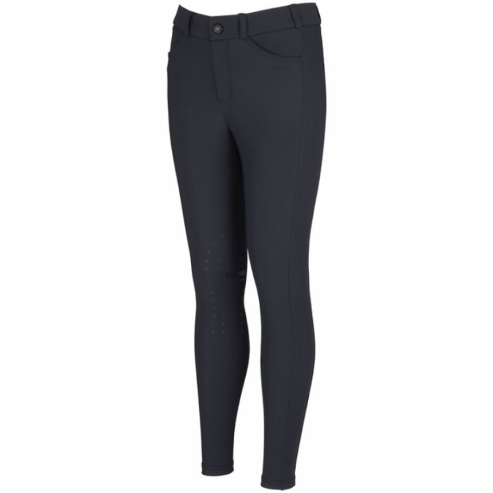 Pantalon d'équitation Enfant/Junior New Brooklyn SD Knee Grip Noir dans le groupe Vêtements d'équitation / Pantalons d'équitation / Legging d'équitation chez Equinest (14980349BA_r)