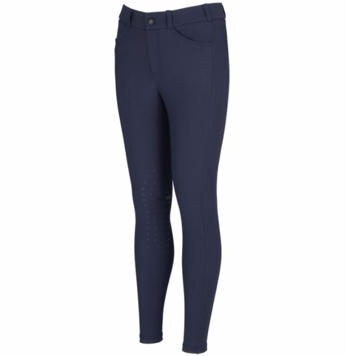 Pantalon d'équitation Enfant/Junior New Brooklyn SD Knee Grip Bleu Marine dans le groupe Vêtements d'équitation / Pantalons d'équitation / Legging d'équitation chez Equinest (14980349NA_r)