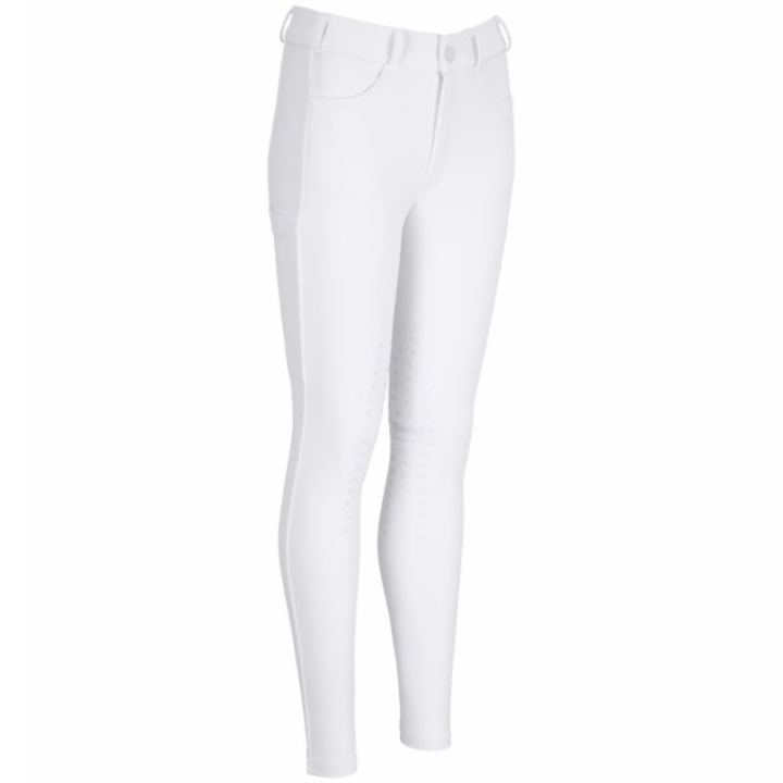 Pantalon d'équitation Enfant/Junior New Brooklyn SD Knee Grip Blanc dans le groupe Vêtements d'équitation / Pantalons d'équitation / Legging d'équitation chez Equinest (14980349WH_r)