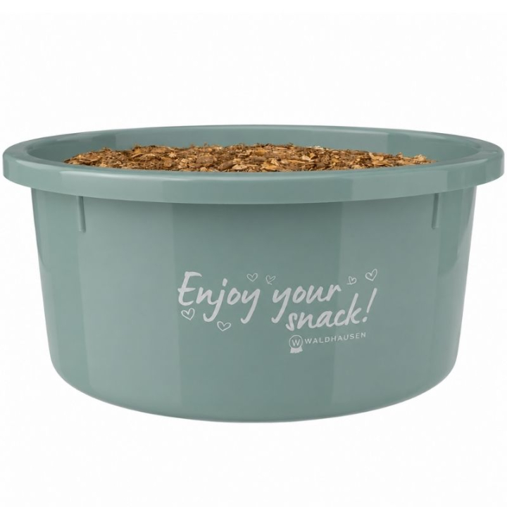 Gamelle avec couvercle 2L Vert  dans le groupe Écurie & Pré / Matériel pour l'écurie / Matériel d'alimentation chez Equinest (1501675GN-2)