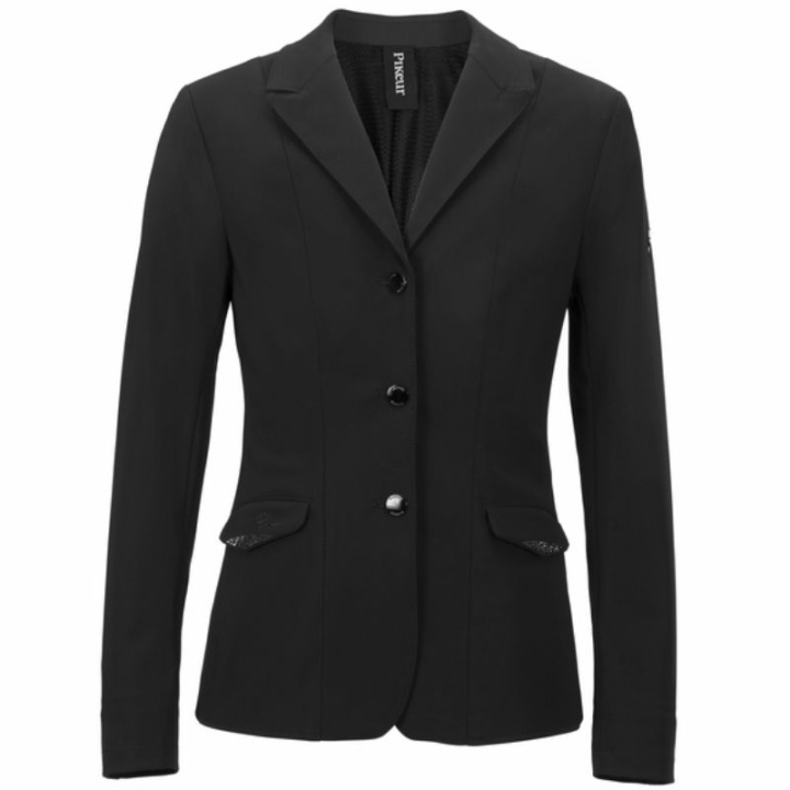 Veste de compétition Youth Isalienne Noir dans le groupe Vêtements d'équitation / Vestes et queues-de-pie chez Equinest (15920054BA_r)