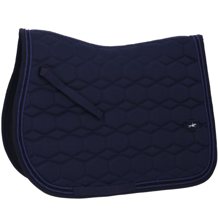 Tapis de selle High Density Bleu Marine dans le groupe Équipement cheval / Tapis de selle / Tapis de selle mixte & Tapis de selle de saut chez Equinest (1610001121NA_r)
