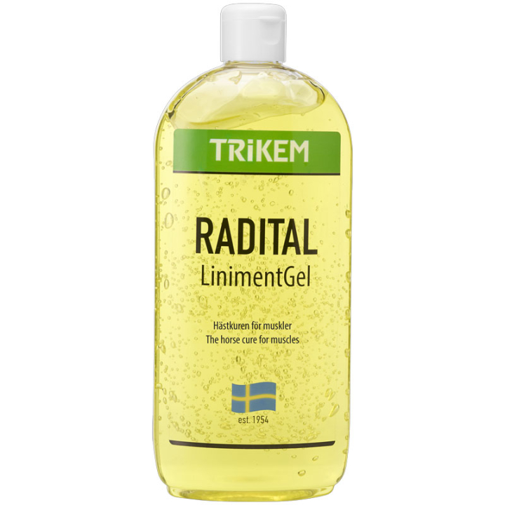 Gel Liniment Radital 500 ml dans le groupe Produits de soins / Liniments & Argiles / Liniment chez Equinest (1723050)