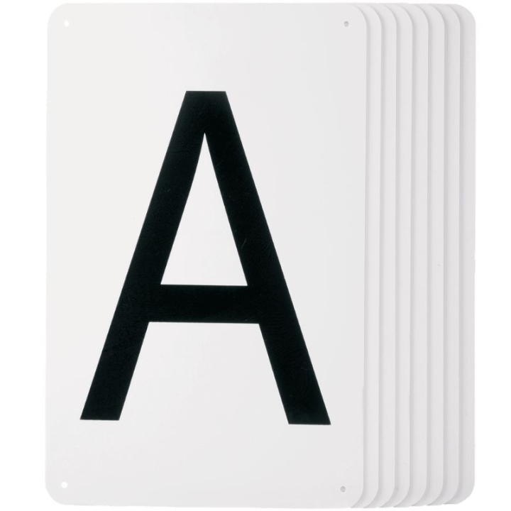 Lettres de dressage 20x60m 12-pack Blanc dans le groupe Écurie & Pré / Carrière équestre chez Equinest (175700WH)