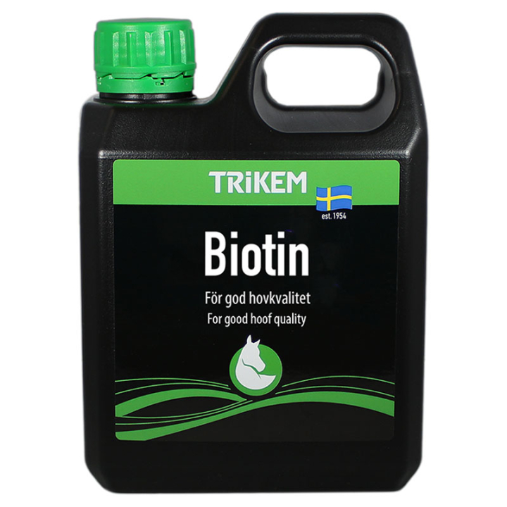 Biotine Liquid 1000ml dans le groupe Compléments alimentaires / Compléments alimentaires pour chevaux / Sabots chez Equinest (177600-1000)