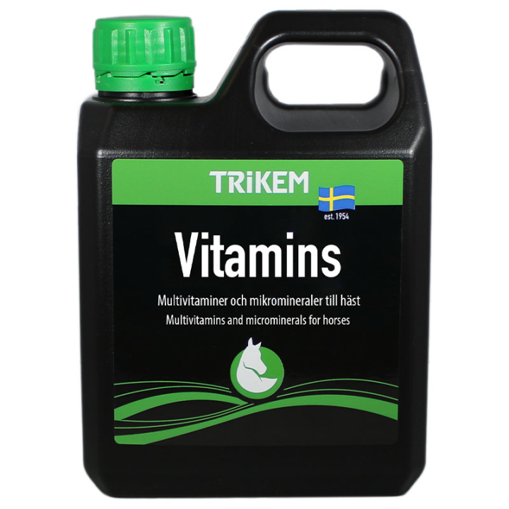 Vitamins Liquide 1000ml dans le groupe Compléments alimentaires / Compléments alimentaires pour chevaux / Vitamines & Minéraux chez Equinest (178200)