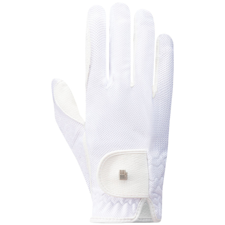Gants d'équitation Roeck-Grip Lite Blanc dans le groupe Vêtements d'équitation / Gants chez Equinest (180830125101WH_r)