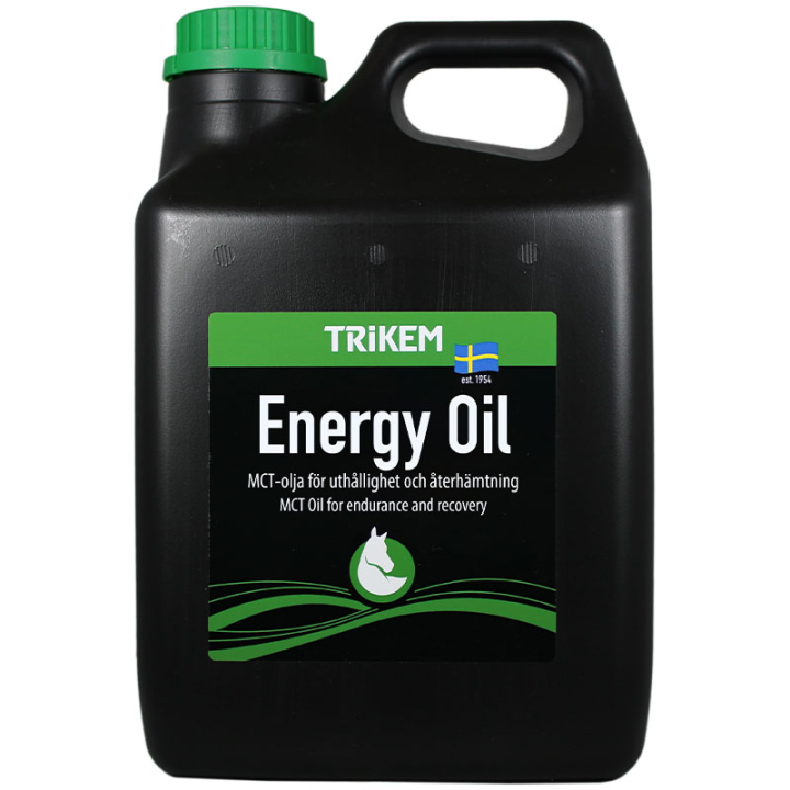 Energy Oil 2500ml dans le groupe Compléments alimentaires / Compléments alimentaires pour chevaux / Performance chez Equinest (1860025-2500ML)