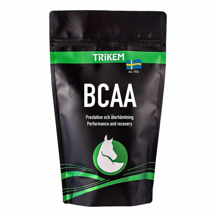 BCAA 500 g dans le groupe Compléments alimentaires / Compléments alimentaires pour chevaux / Muscles chez Equinest (1896000-500G)