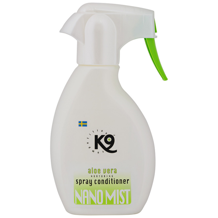 Spray après-shampoing en bouteille pour chien Aloe Vera Nano Mist Leave In 250ml dans le groupe Chien / Toilettage et coiffure pour chiens chez Equinest (20300-250)