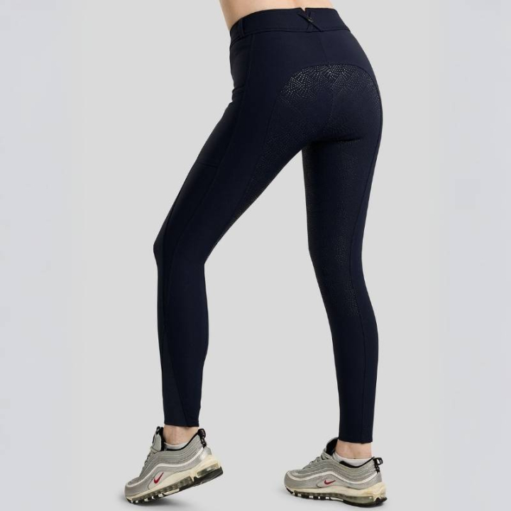 Culotte d'équitation Megan Full Grip Bleu Marine dans le groupe Vêtements d'équitation / Pantalons d'équitation / Culottes d'équitation chez Equinest (207727334NA_r)