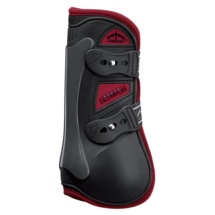 Guêtres ouvertes Olympus Colour Edition Vin rouge dans le groupe Équipement cheval / Protections des Membres / Guêtres ouvertes chez Equinest (21020108Vn_r)
