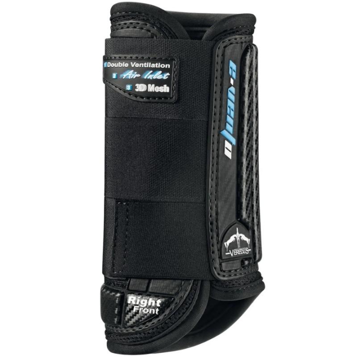 Protection de cross E-Vento Noir pour l'avant dans le groupe Équipement cheval / Protections des Membres / Protège-tendons pour le cross chez Equinest (21020156_S_r)