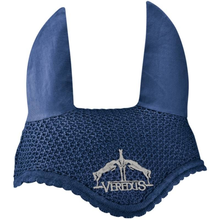 Bonnet Anti-Mouches Bleu Marine dans le groupe Équipement cheval / Bonnet cheval chez Equinest (21260055_M_r)