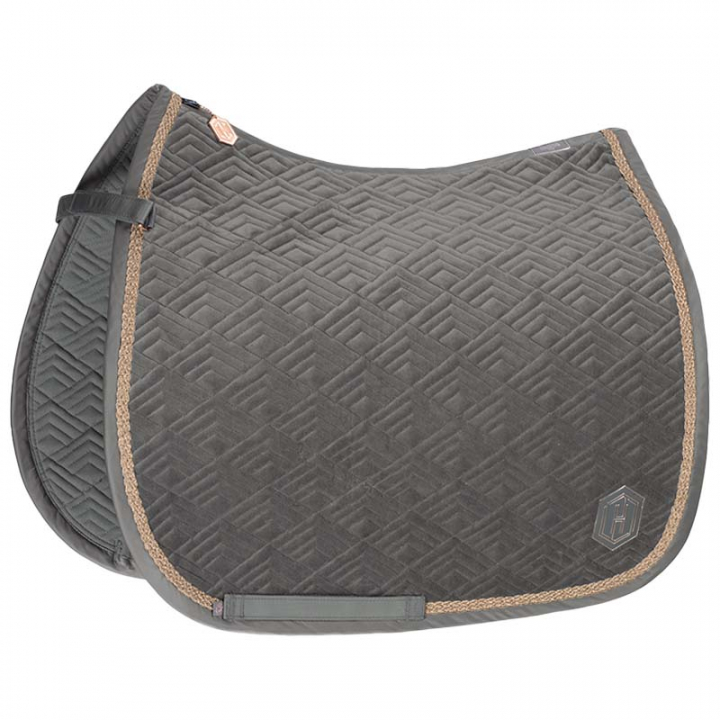 Tapis de dressage Velvet Emblem Heritage Gris clair dans le groupe Équipement cheval / Tapis de selle / Tapis dressage chez Equinest (213056496DGR)