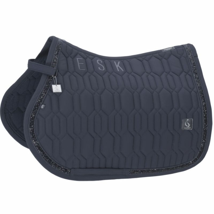 Tapis de selle Softshell Jewel Classic Sports Bleu Marine dans le groupe Équipement cheval / Tapis de selle / Tapis de selle mixte & Tapis de selle de saut chez Equinest (21557652NA_r)
