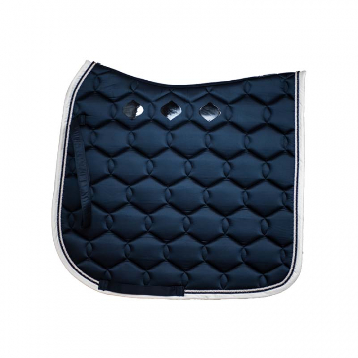 Tapis de dressage Brillant Motif Vague Bleu Marine dans le groupe Équipement cheval / Tapis de selle / Tapis de selle dressage chez Equinest (218500_M_r)