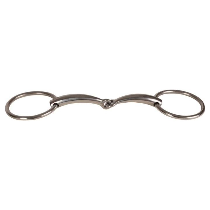 Mors simple brisure à anneaux libres Stainless Steel 14mm dans le groupe Équipement cheval / Mors / Mors de filet chez Equinest (22001421_r)