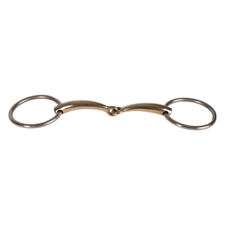 Mors simple brisure à anneaux libres Sweet Copper 16mm dans le groupe Équipement cheval / Mors / Mors de filet chez Equinest (22002411_r)